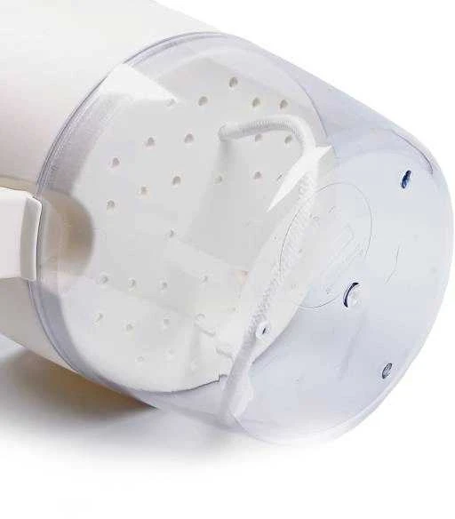 Oem Savaime laistantis gėlių vazonas – 14.5 cm – baltas – su