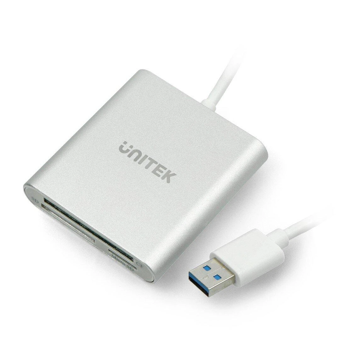 UNITEK Y-9313 Unitek USB3.0 su Multi-In-One Aliuminio kortelių skaitytuvu Y-9313