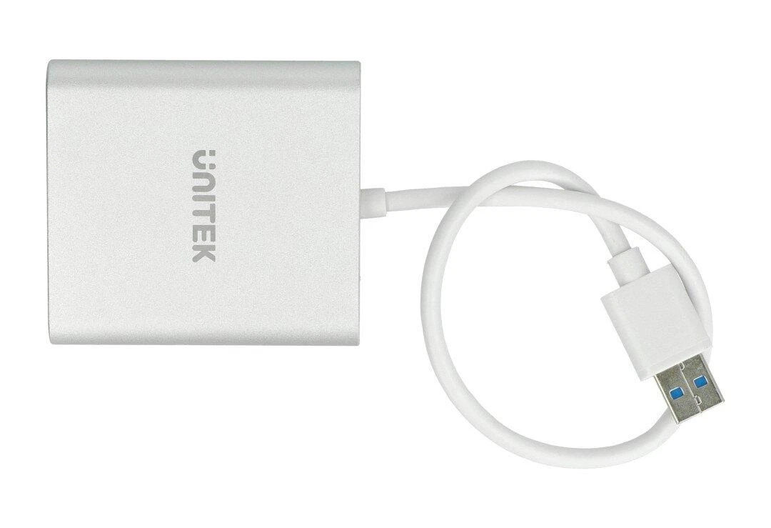 UNITEK Y-9313 Unitek USB3.0 su Multi-In-One Aliuminio kortelių skaitytuvu Y-9313