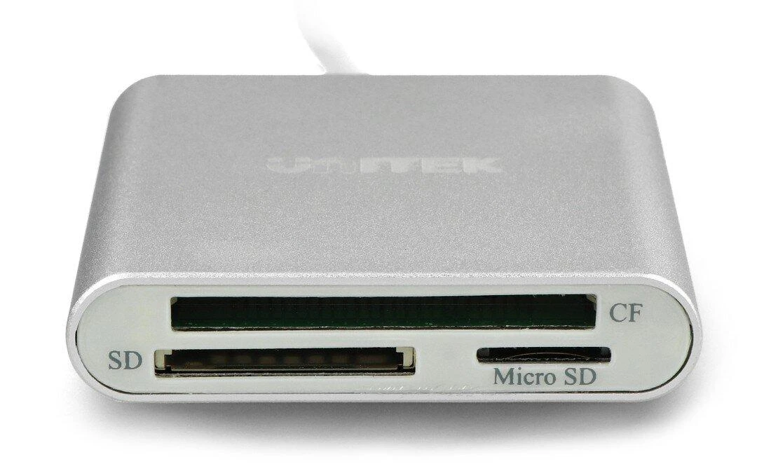 UNITEK Y-9313 Unitek USB3.0 su Multi-In-One Aliuminio kortelių skaitytuvu Y-9313