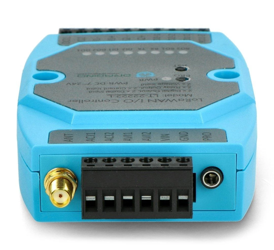 Seeed Studio Dragino LT-22222-L, LoRa 868MHz įvesties / išvesties valdiklis