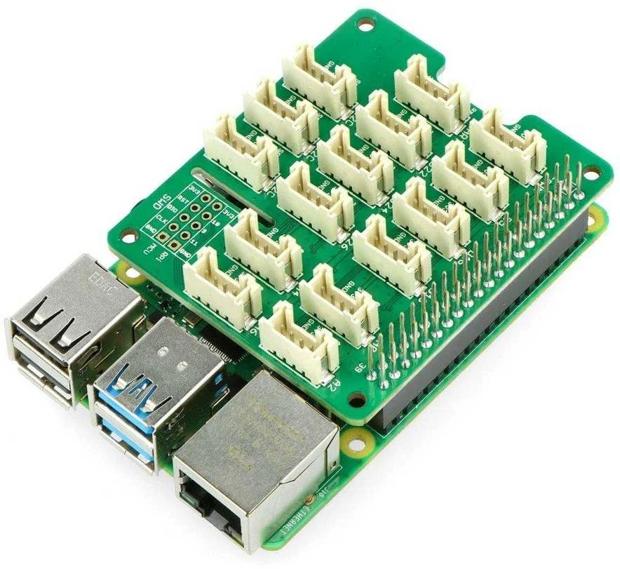 Grove pagrindo ispletimo plokste Raspberry Pi