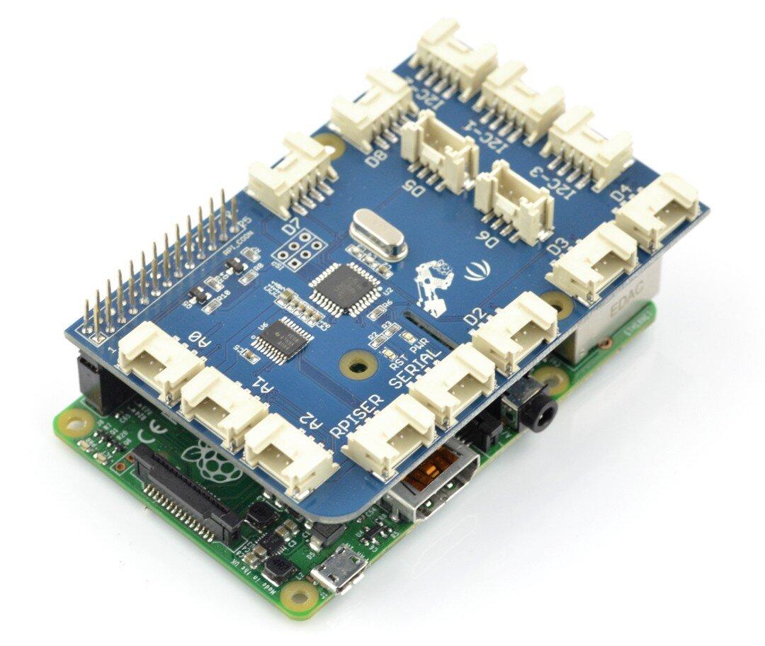 Seeed Studio Grove, priedėlis skirtas Raspberry Pi 4B / 3B+ / 3B / 2B