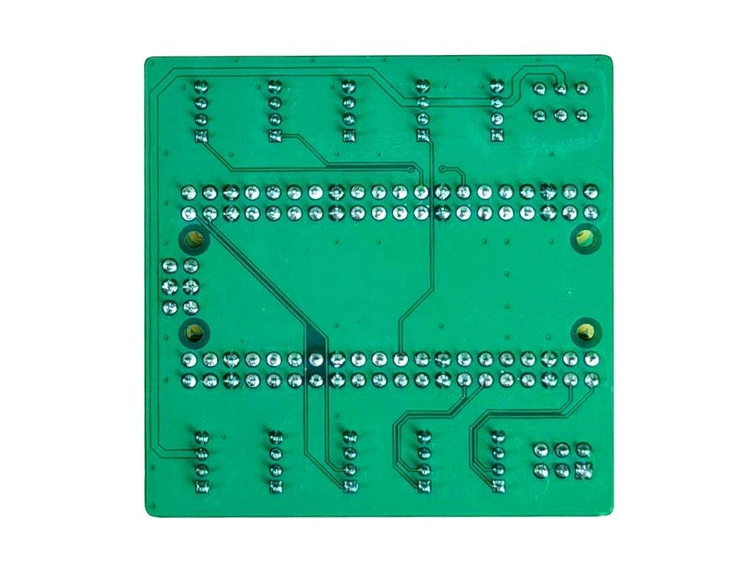 Grove priedėlis Raspberry Pi Pico: apatinė PCB pusė