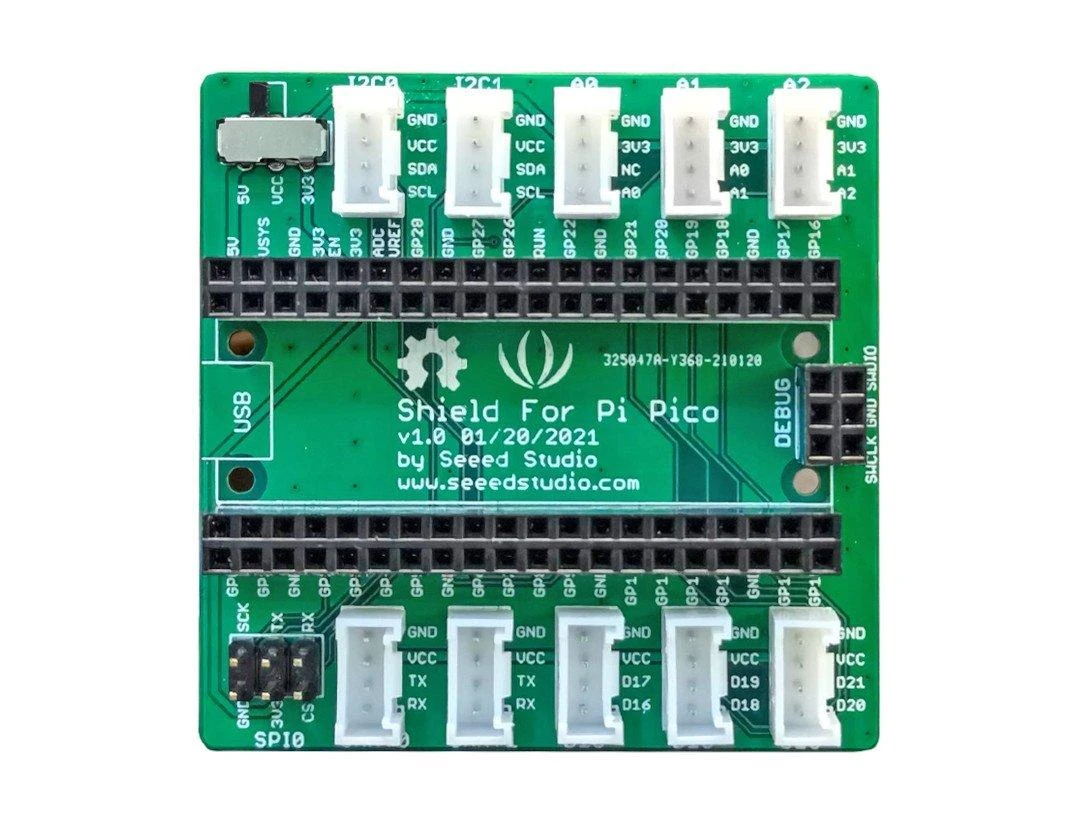 Grove plėtimo plokštė Raspberry Pi Pico modulio jungtims
