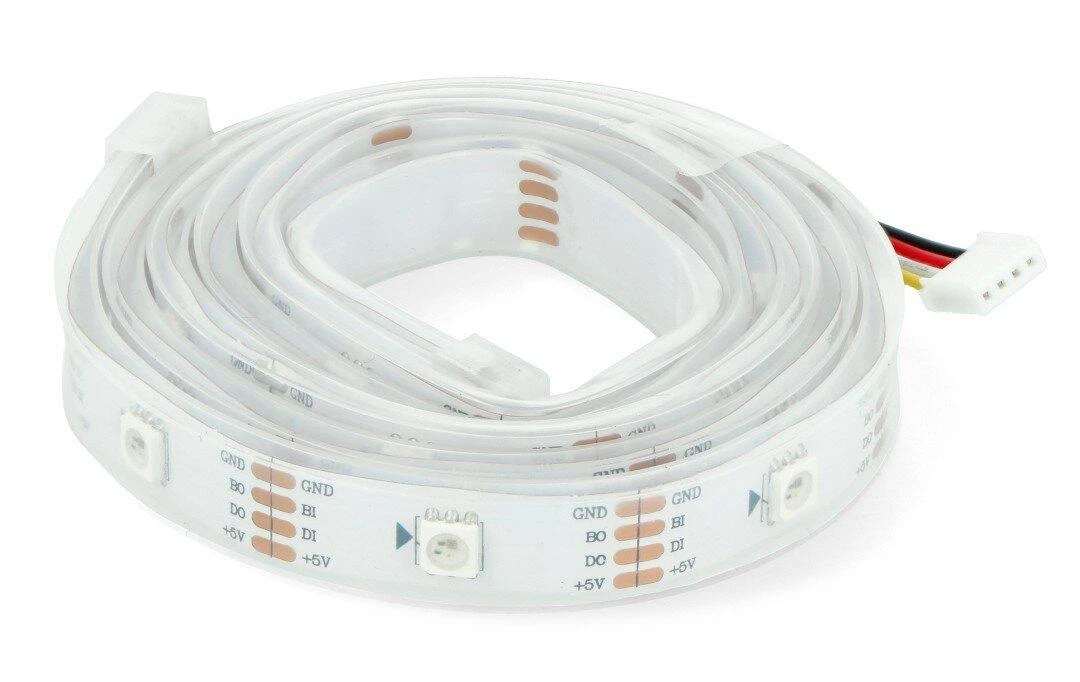 Seeed Studio WS2813 RGB LED juosta suvyniota į ritę