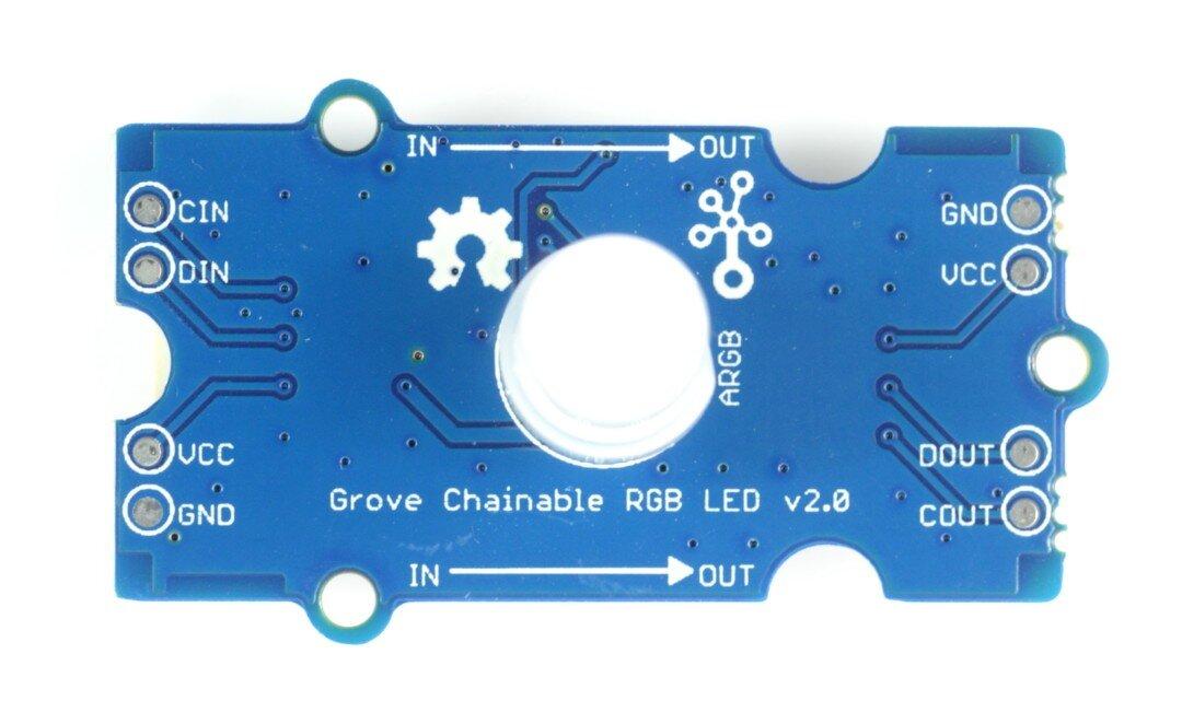 Seeed Studio Grove, RGB LED v2.0, modulis su RGB diodu