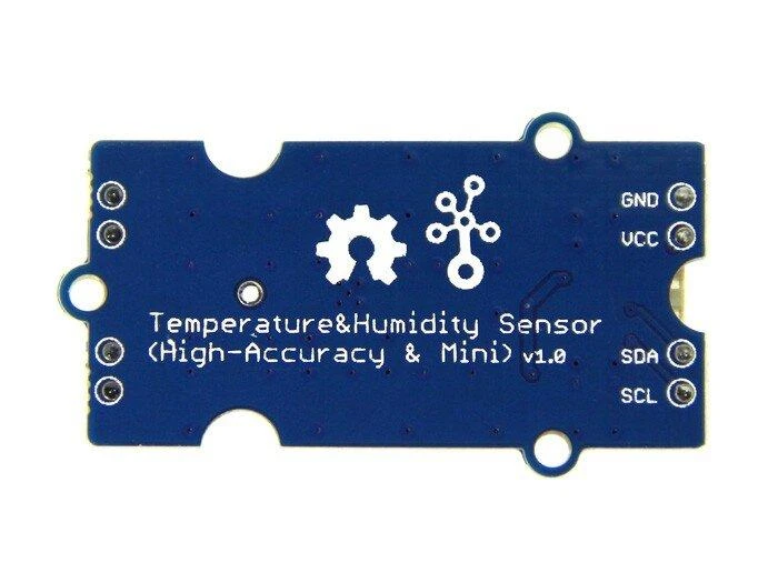 Seeed Studio TH02 temperatūros jutiklio jungčių schema