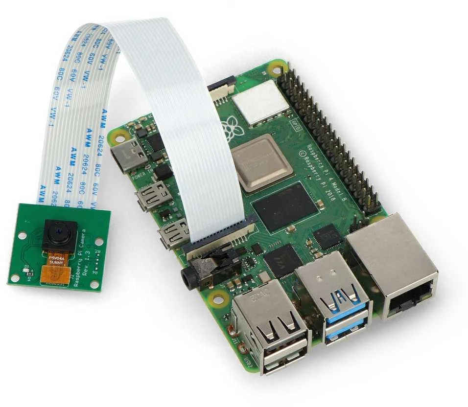 Seeed Studio OV5647 5Mpx plačiakampė kamera – 62 žuvies akies FOV, skirta Raspberry Pi 3B, 3B+, 4B – Seeedstudio 114110127