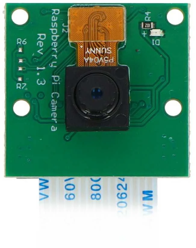 Raspberry Pi OV5647 kameros modulis su lanksčiu kabeliu