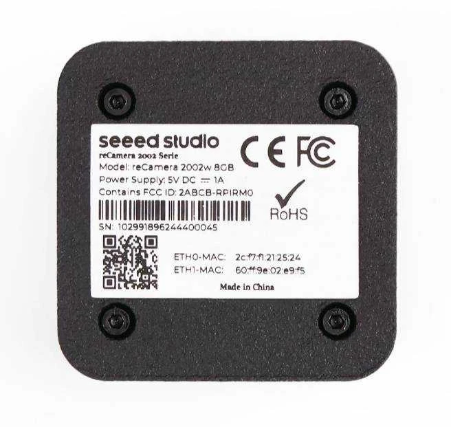 Seeed Studio reCamera 2002 – 8 GB – OV5647 5 MPx kamera – AI-Vision – Seeedstudio 102991894
