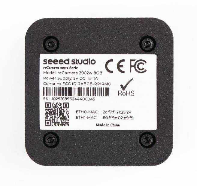 Seeed Studio reCamera 2002w – 64 GB – OV5647 5 MPx kamera – AI-Vision – Wi-Fi / Bluetooth – Seeedstudio 102991897