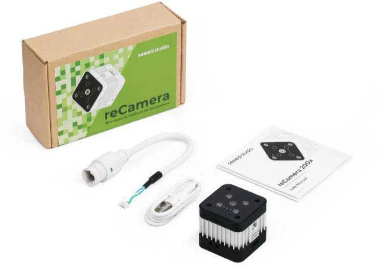 Seeed Studio reCamera 2002w – 8 GB – OV5647 5 MPx kamera – AI-Vision – WiFi / Bluetooth – Seeedstudio 102991896