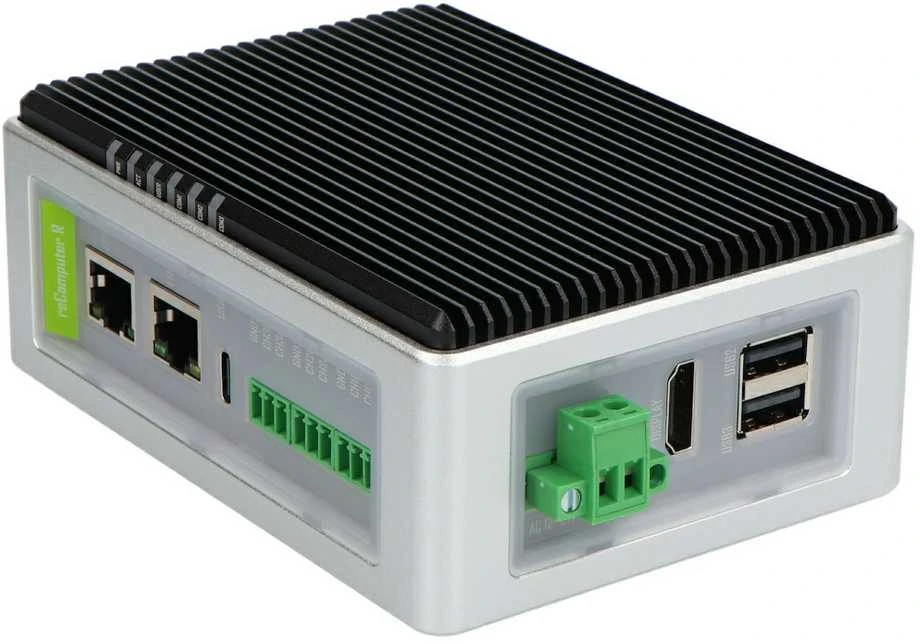 reComputer R1024-10 pramoninis mini kompiuteris su jungtimis