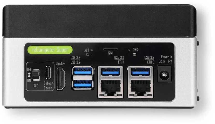 Seeed Studio reComputer Super J3010 – Nvidia Jetson Orin Nano – 4 GB RAM – Seeedstudio 114110311