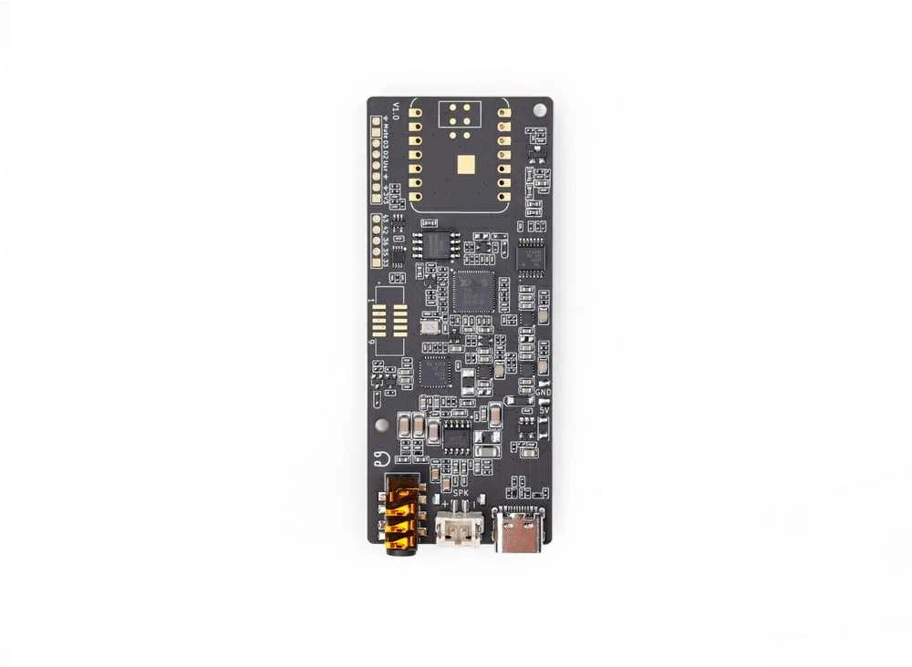 ReSpeaker Lite USB mikrofonų modulis, viršutinė dalis