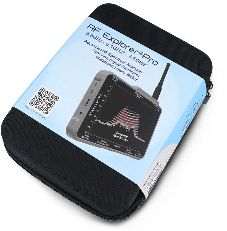 Seeed Studio RF Explorer Pro – RF juostos analizės ir optimizavimo įrankis su galios matuokliu ir GPS antena – Seeedstudio 114993046