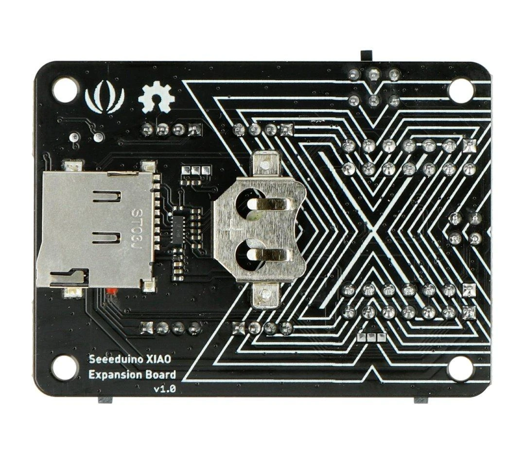 Seeeduino Xiao išplėtimo plokštė su atvira elektronikos schema