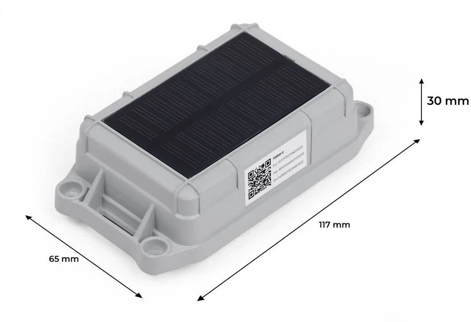 Seeed Studio SenseCAP Asset Tracker T2000-C – pramoninis lokatorius su saulės baterija – LoRaWAN – Seeedstudio 100087298