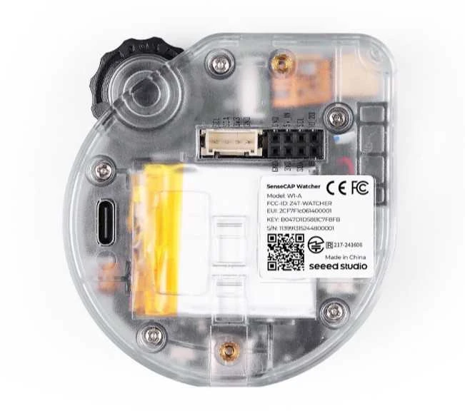 Seeed Studio SenseCAP Watcher W1-A – AI asistentas erdvės stebėjimui – ESP32-S3 – su skaidriu korpusu – Seeedstudio 113991315