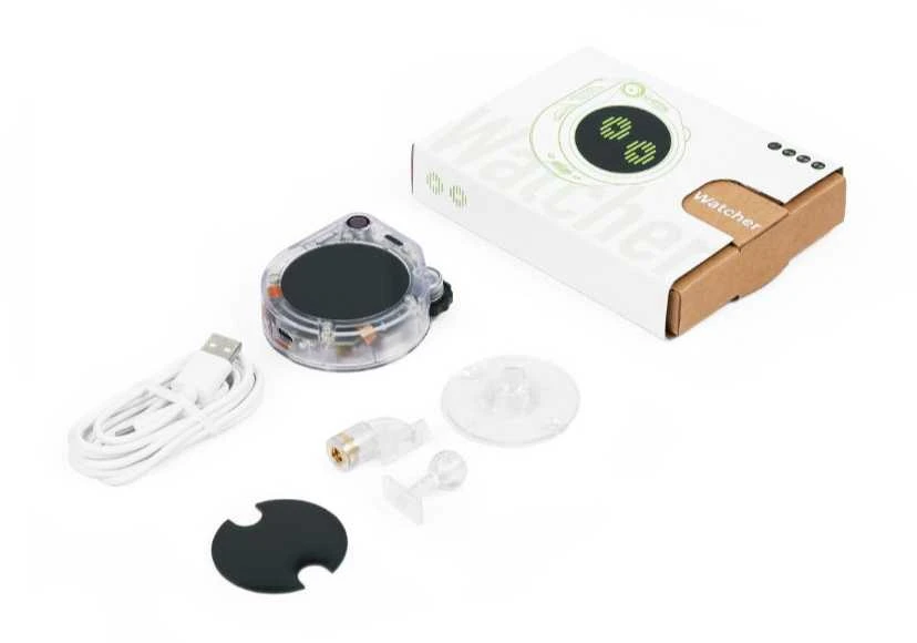 Seeed Studio SenseCAP Watcher W1-A – AI asistentas erdvės stebėjimui – ESP32-S3 – su skaidriu korpusu – Seeedstudio 113991315