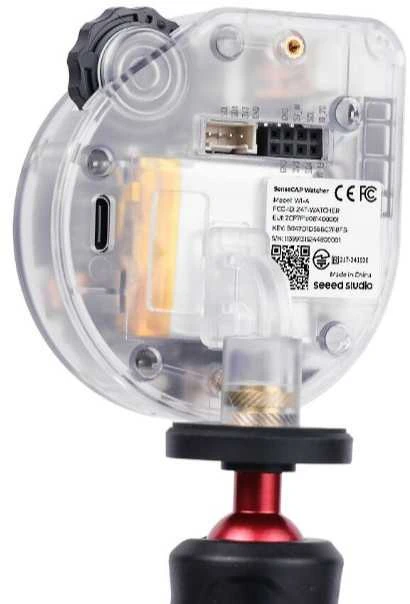 Seeed Studio SenseCAP Watcher W1-A – AI asistentas erdvės stebėjimui – ESP32-S3 – su skaidriu korpusu – Seeedstudio 113991315