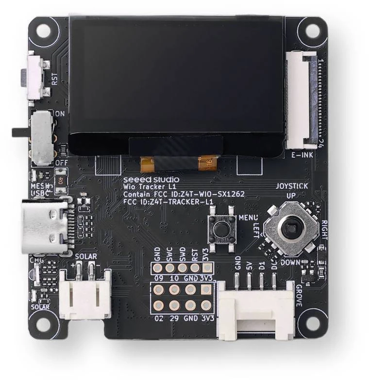 Seeed Studio Wio Tracker L1 – LoRa Meshtastic kūrimo modulis su GPS, nRF52840 ir OLED ekranu – Seeedstudio 114993648