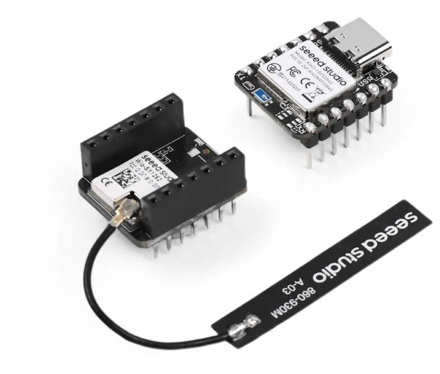 Seeed Studio Xiao nRF52840 + Wio-SX1262 rinkinys, skirtas Meshtastic – LoRa / Bluetooth – Seeedstudio 102010710