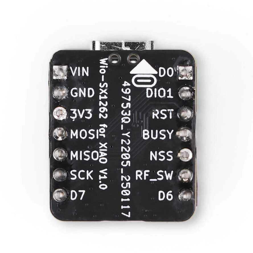 Seeed Studio Xiao nRF52840 + Wio-SX1262 rinkinys, skirtas Meshtastic – LoRa / Bluetooth – Seeedstudio 102010710