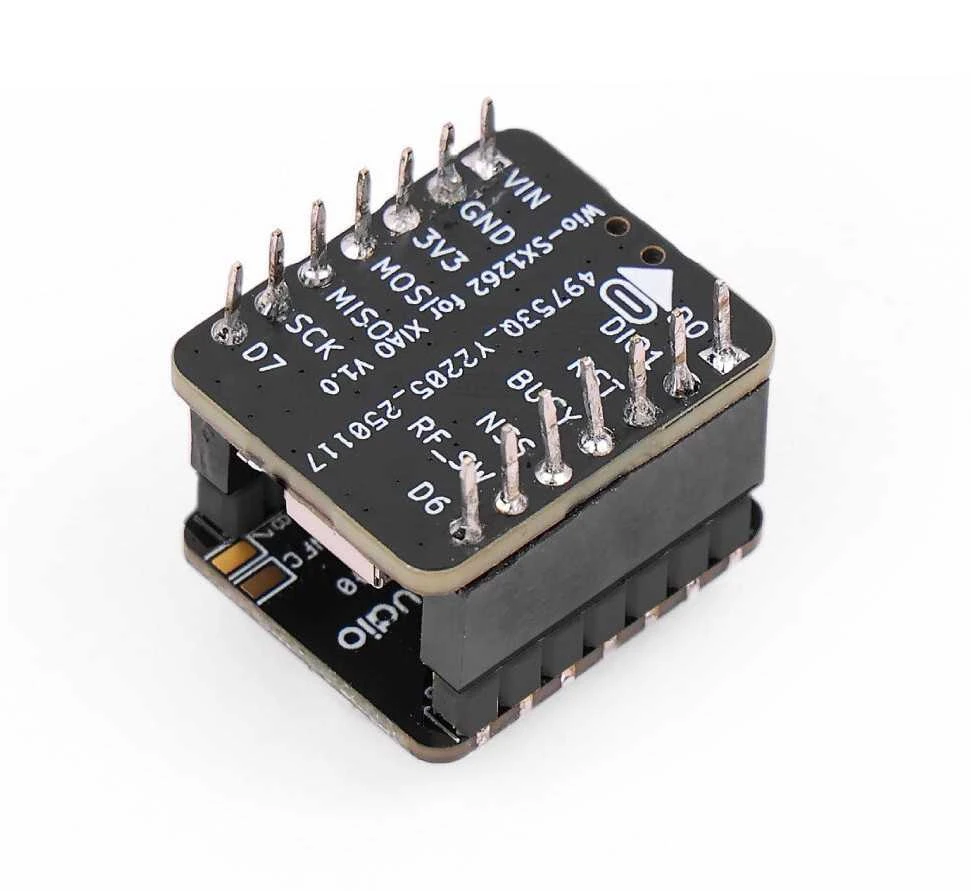 Seeed Studio Xiao nRF52840 + Wio-SX1262 rinkinys, skirtas Meshtastic – LoRa / Bluetooth – Seeedstudio 102010710