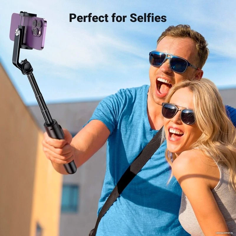 Ugreen Selfie stick trikojis su Bluetooth pulteliu 4.6-7.2" telefonams veiksmo kameroms