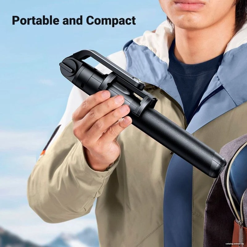Ugreen Selfie stick trikojis su Bluetooth pulteliu 4.6-7.2" telefonams veiksmo kameroms