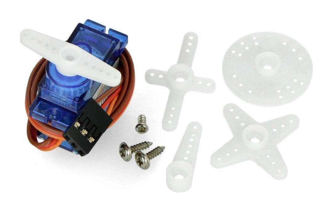 Servo Feetech FT90R-C002 - micro - nepertraukiamas veikimas - 360°