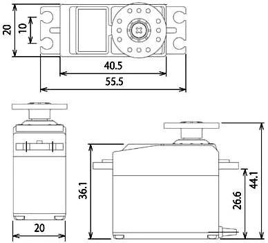 Oem Servo Futaba S3003 - Standard