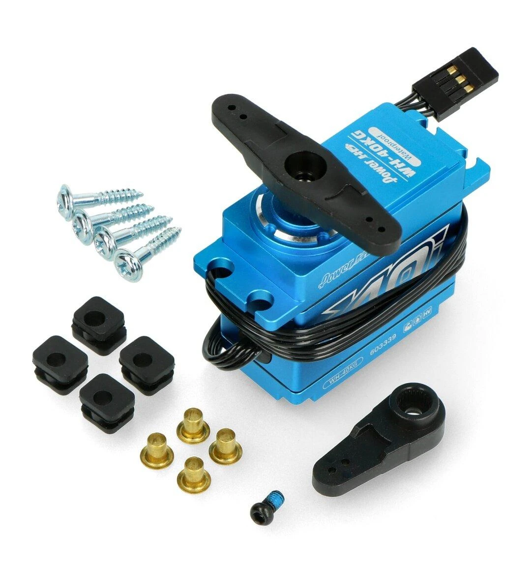 Servo PowerHD WH-40KG - vandeniui atsparus standartinis standartinis