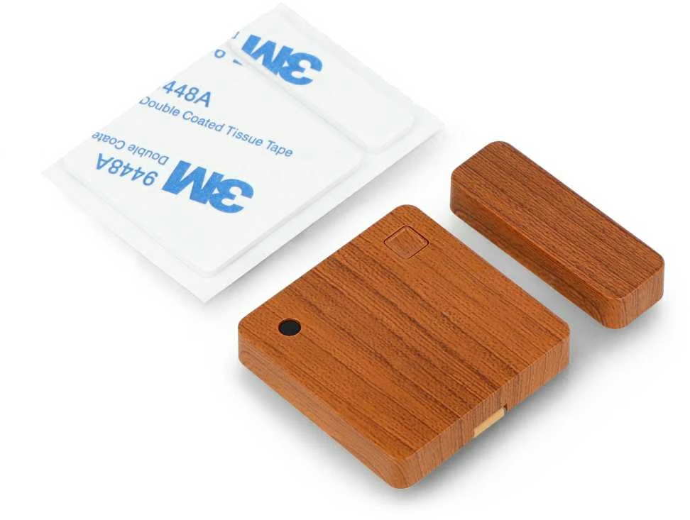Shelly Blu durų ir langų atidarymo jutiklis – Bluetooth – rudas
