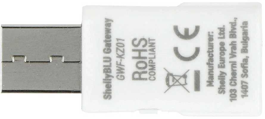 Shelly Blu Gateway – USB WiFi šliuzas – Bluetooth
