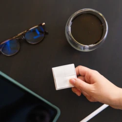 Shelly Group Išmanusis keturių mygtukų Bluetooth jungiklis Shelly BLU Wall Switch 4 (Stand alone)