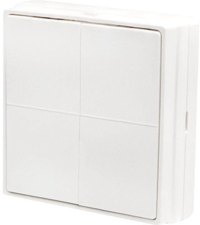 Shelly Group Išmanusis sieninis jungiklis Shelly BLU Wall Switch 4 ZB
