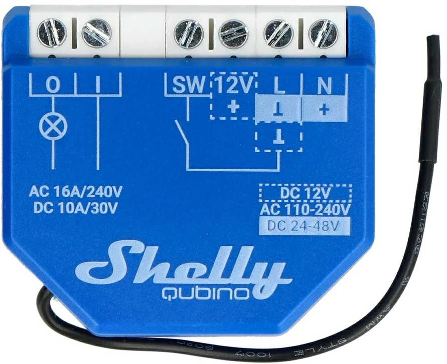 Shelly Wave 1 Z-Wave 1 kanalo relė