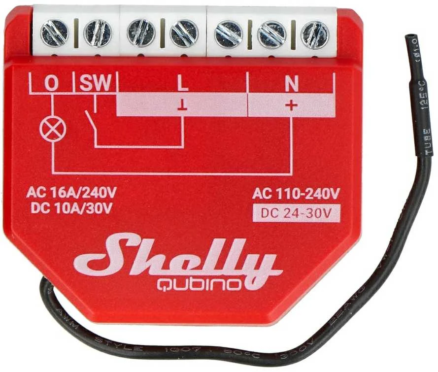Shelly Wave 1PM Z-Wave 1 kanalo relė