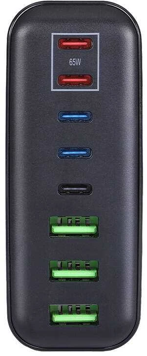Sieninis įkroviklis Blitzwolf BW-S26 250W (juodas)