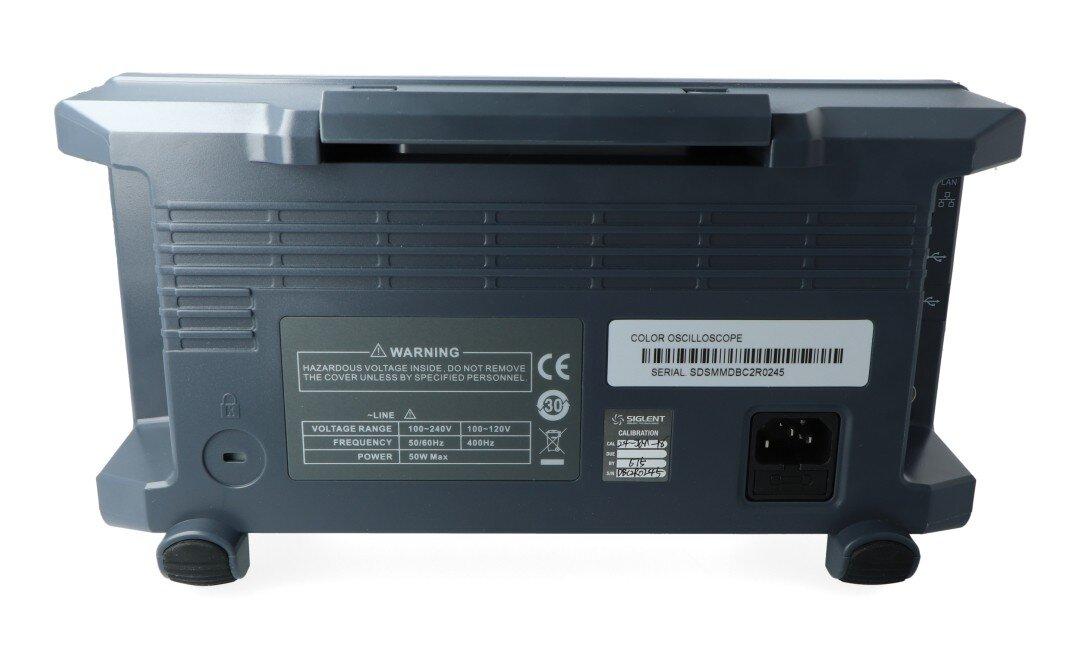 Siglent SDS 1104X-E 100 MHz osciloskopas, 4 kanalai
