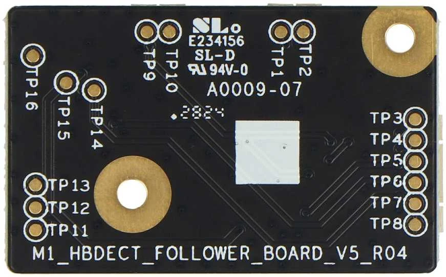 BambuLab M1_HBDECT_FOLLOWER_BOARD_V5_R04 sąsajos plokštė