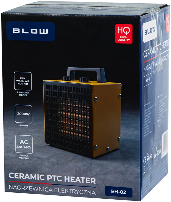 44-904# Nagrzewnica grzejnik 2000w blow eh-02