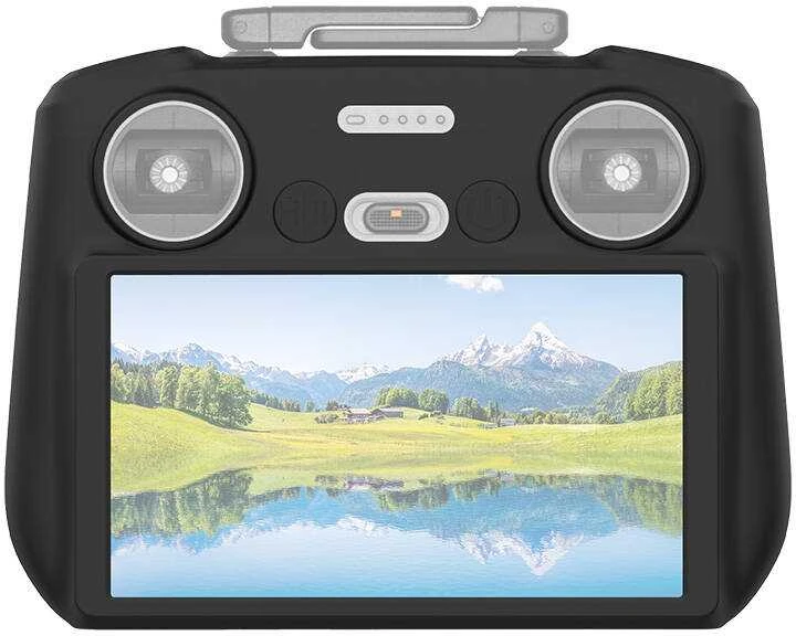 Silikoninis apsauginis dėklas PULUZ skirtas DJI RC 2 (juodas)
