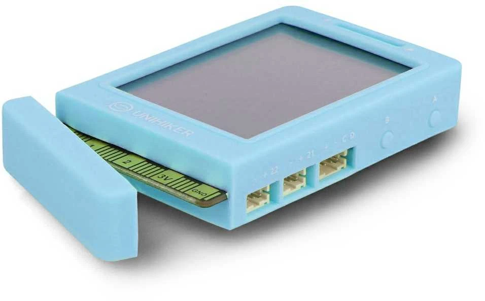 Silikoninis dėklas UNIHIKER vienos plokštės mini kompiuteriui - mėlynas - DFRobot FIT0938