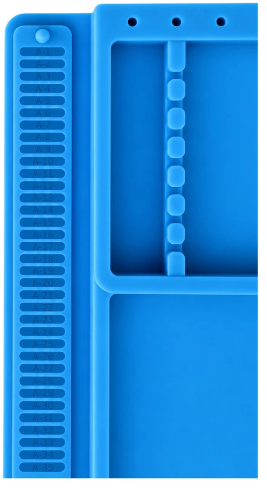 Silikoninis litavimo kilimėlis - TE-509 - 200x300mm - Remonto pagalvėlė