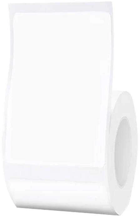 Šiluminės etiketės Niimbot lipdukai 50x70 mm - 100 vnt Baltos spalvos