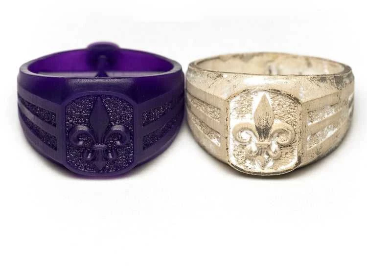 Siraya Tech Cast dervos 3D spaudinys ir metalinis žiedas